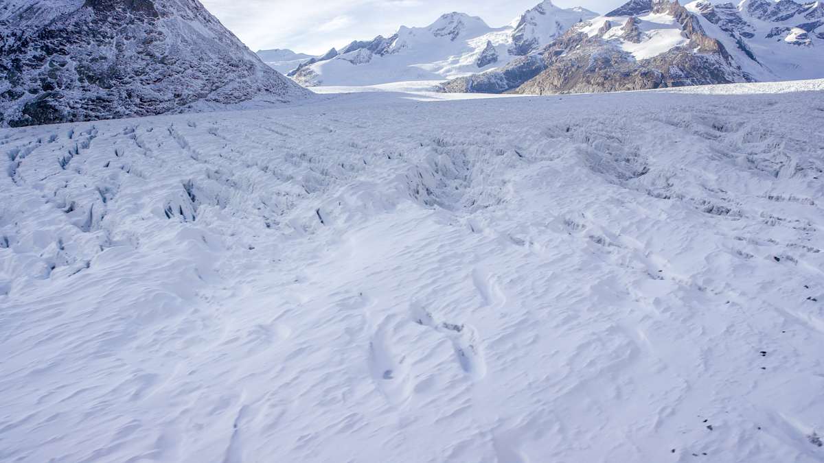 Aletsch Glacier Konkordiaplatz