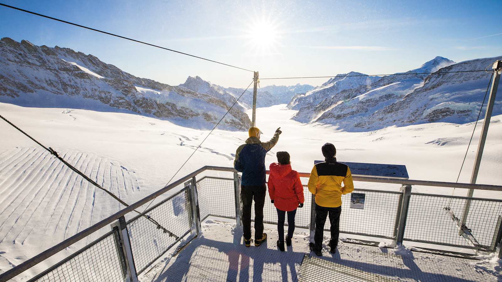 UNESCO World Heritage Site: longest glacier in the Alps