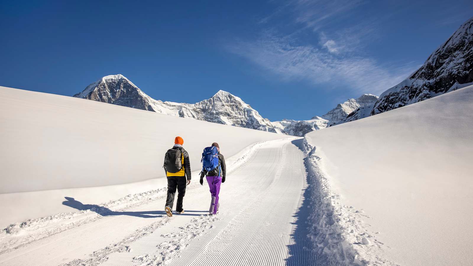 Winter hiking