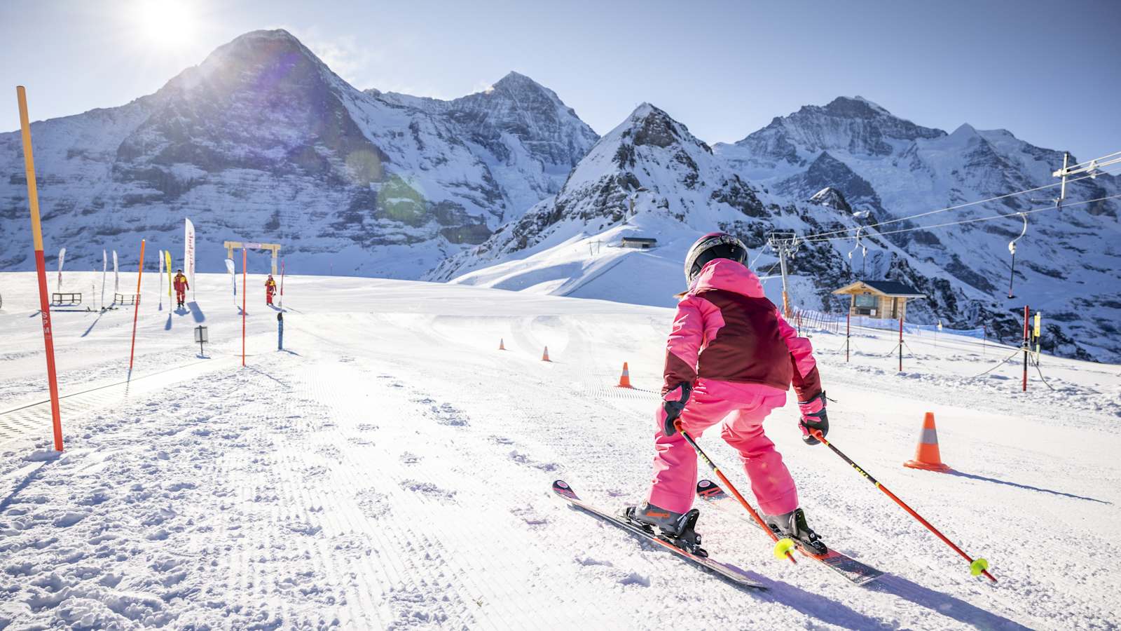 Jungfrau ski school: Männlichen children's paradise