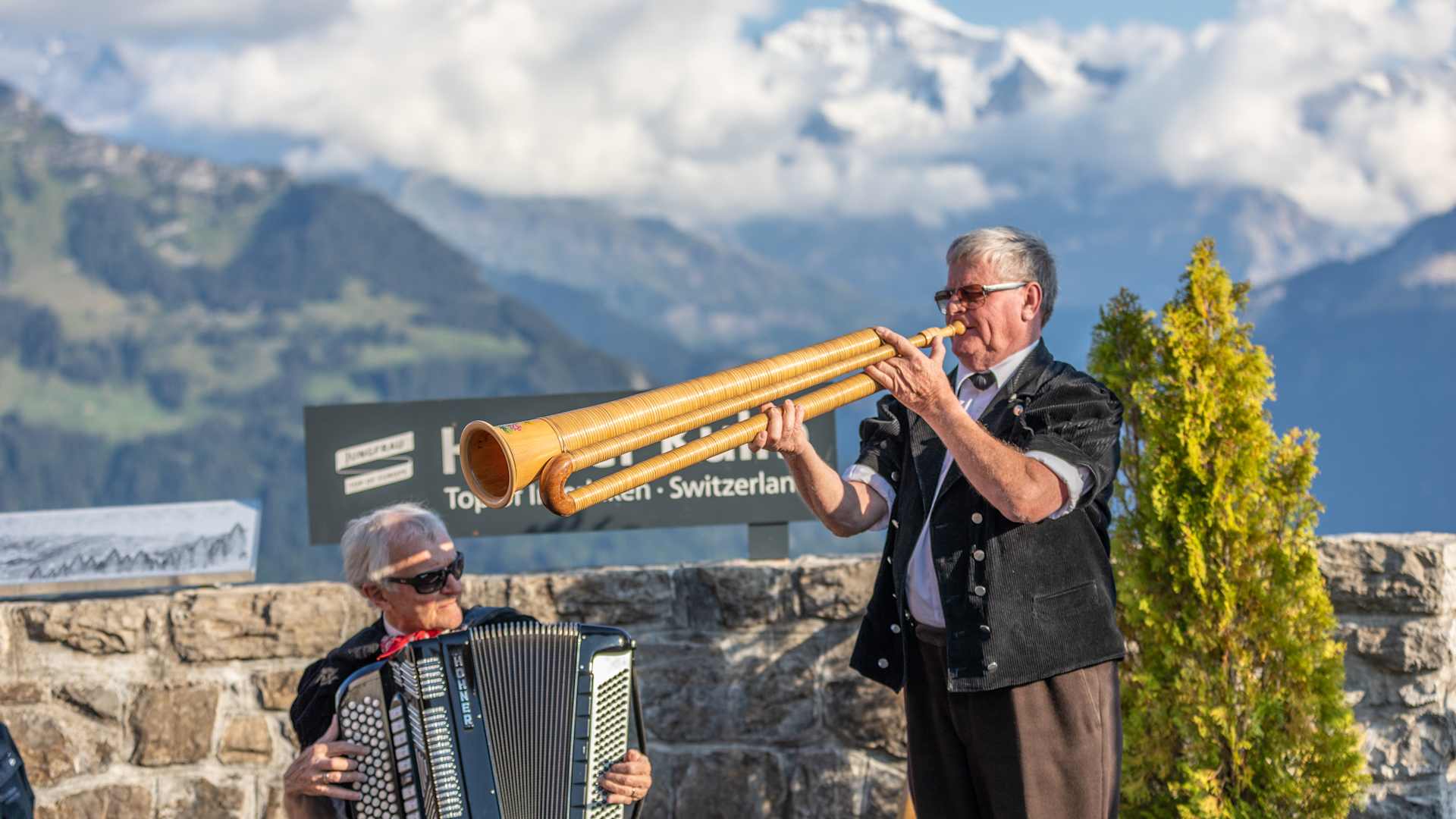 Harder Kulm alphorn concerts