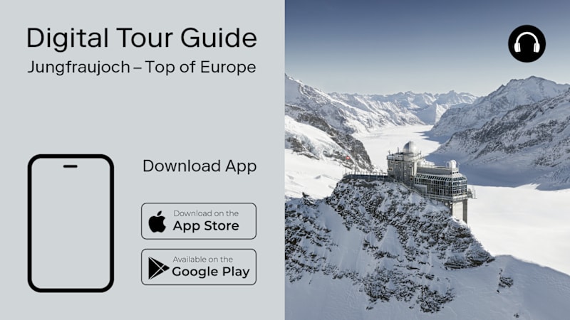 «Jungfraujoch – Discovery Tour» digital tour guide