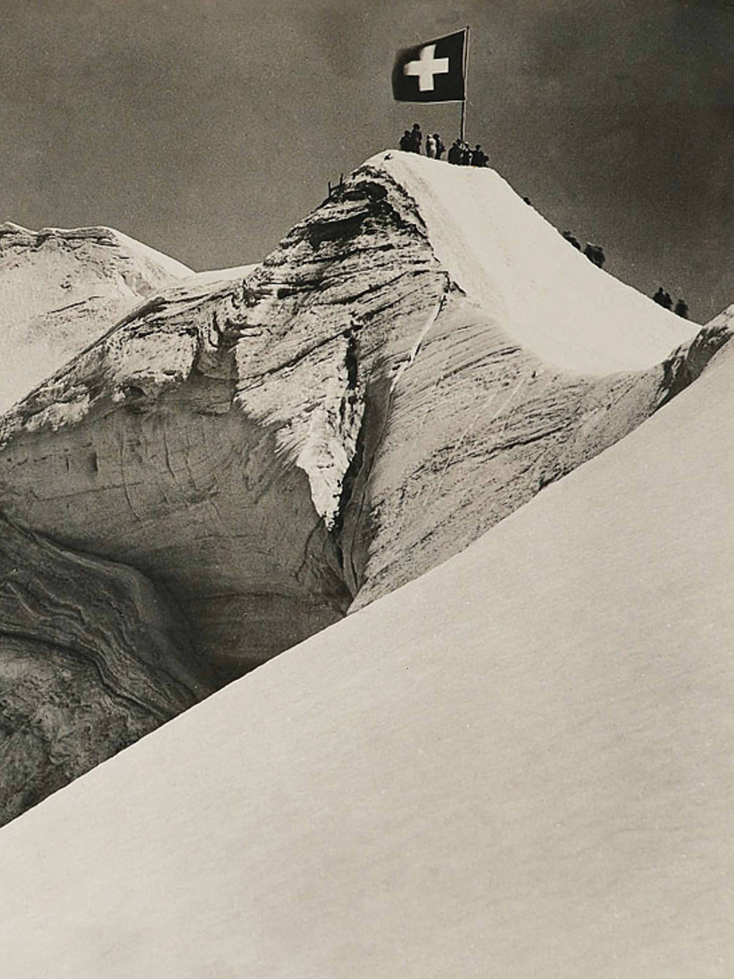 Bau der Jungfraubahn 19