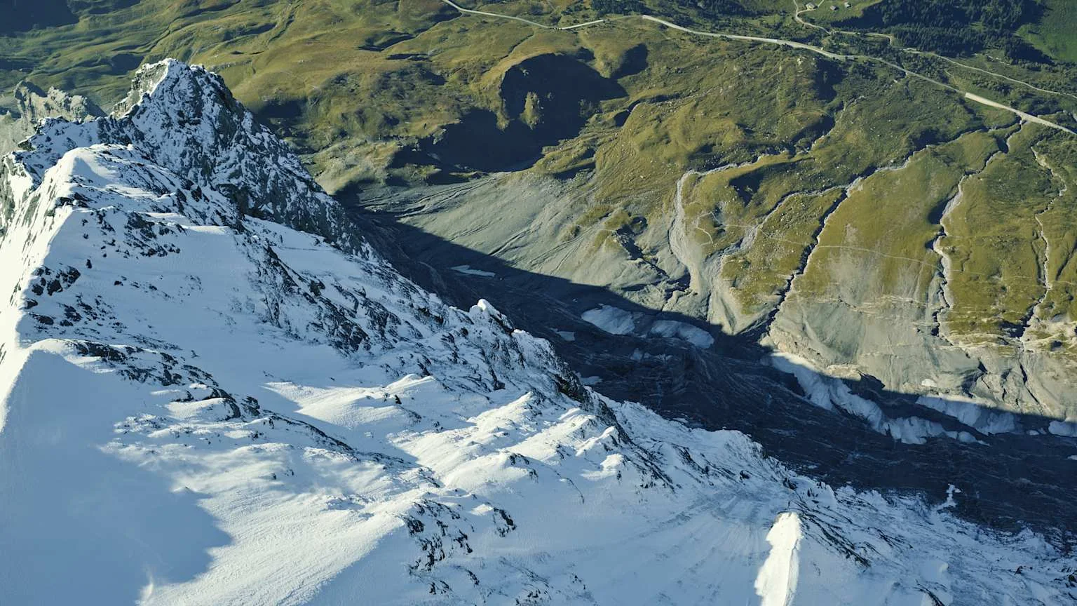 Eiger north face Wengernalp Railway