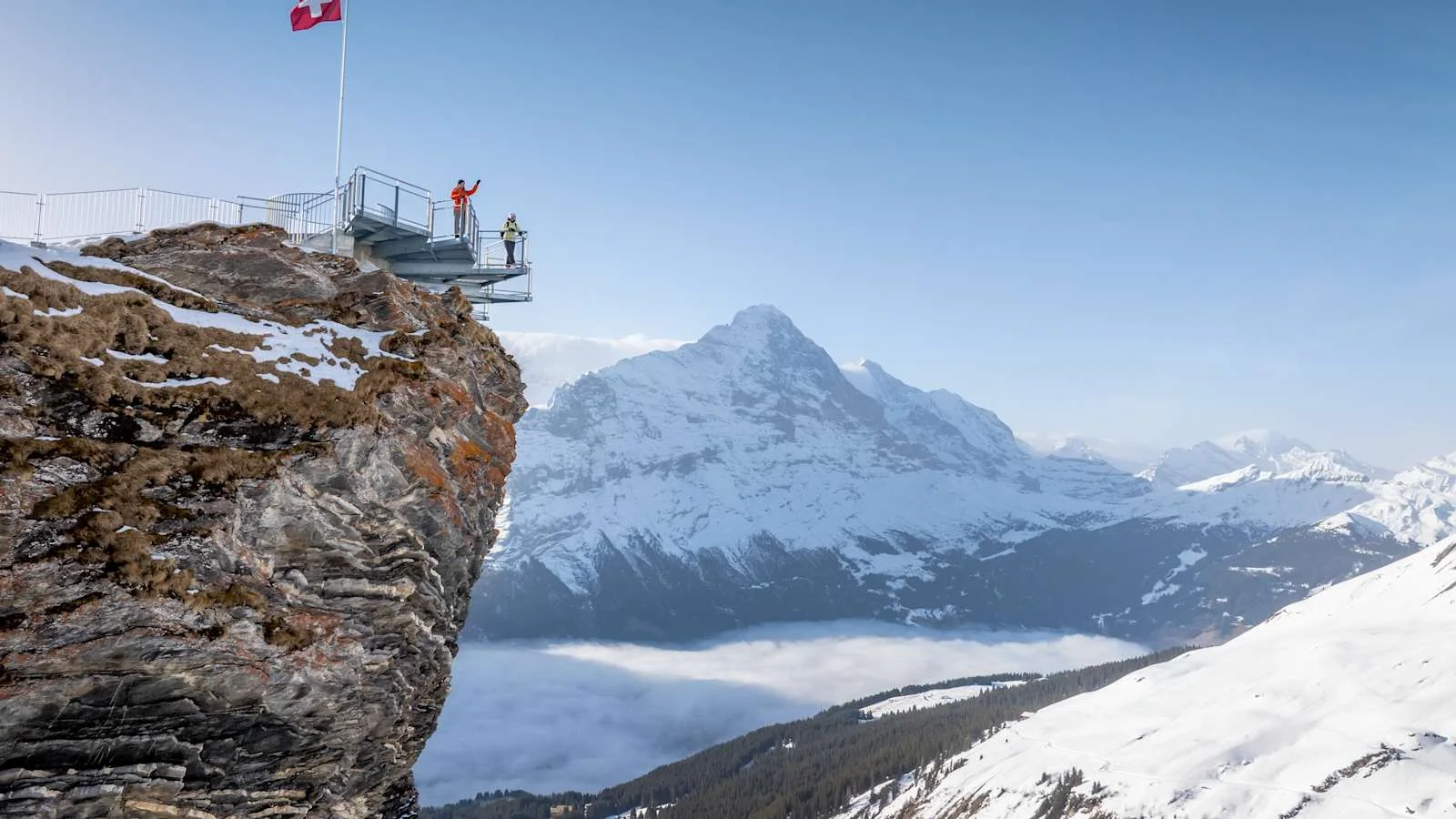First View: Panoramic view of the Bernese Alps