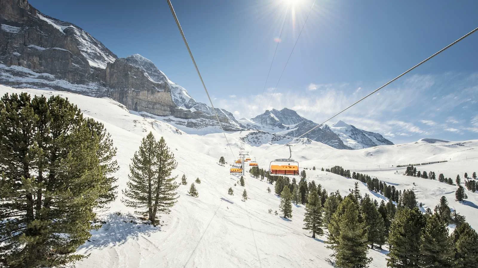 Chairlift Advertising Kleine Scheidegg | Grindelwald-First