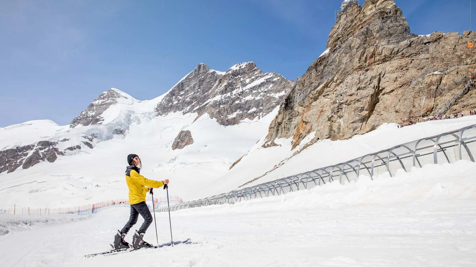 Ski and snowboard