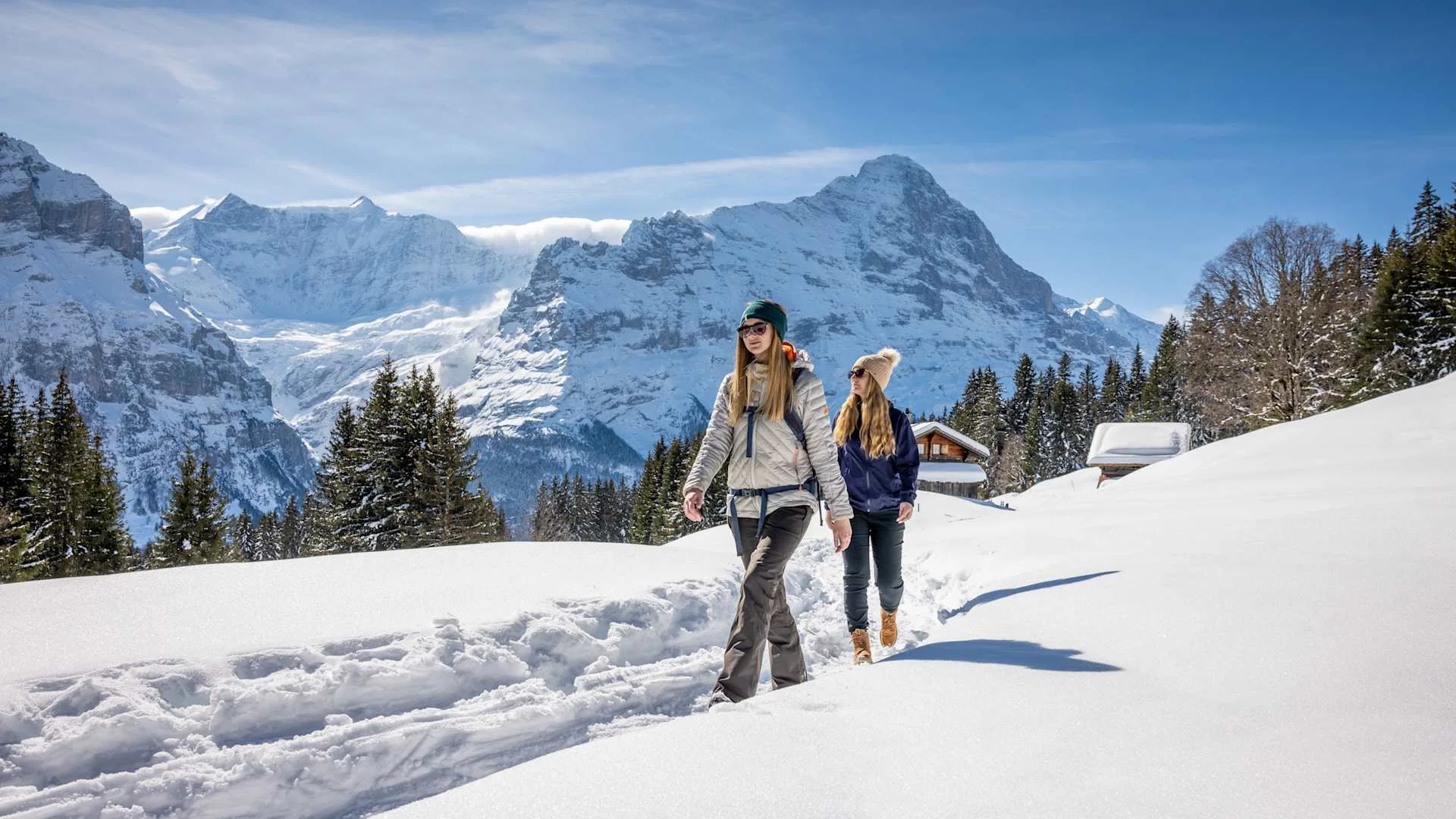 Winter hike First-Waldspitz-Bort
