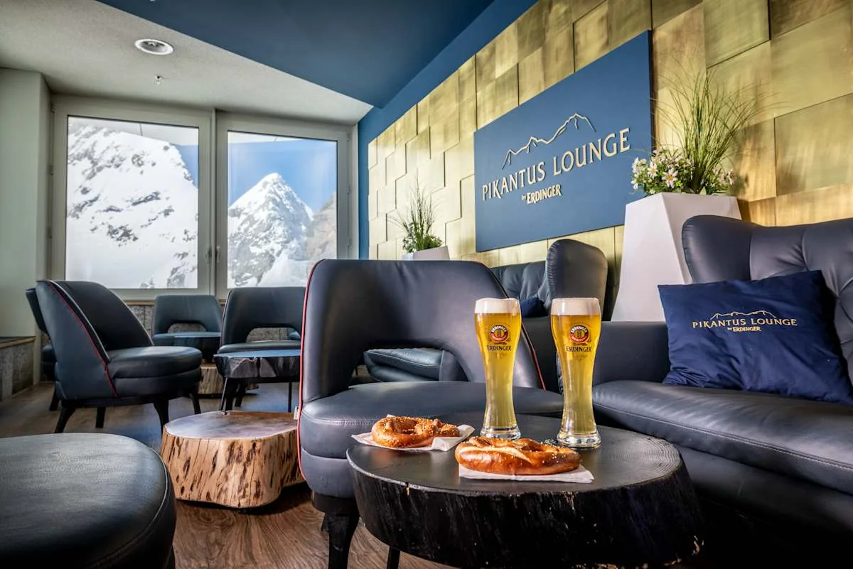 Pikantus Lounge by Erdinger on the Jungfraujoch