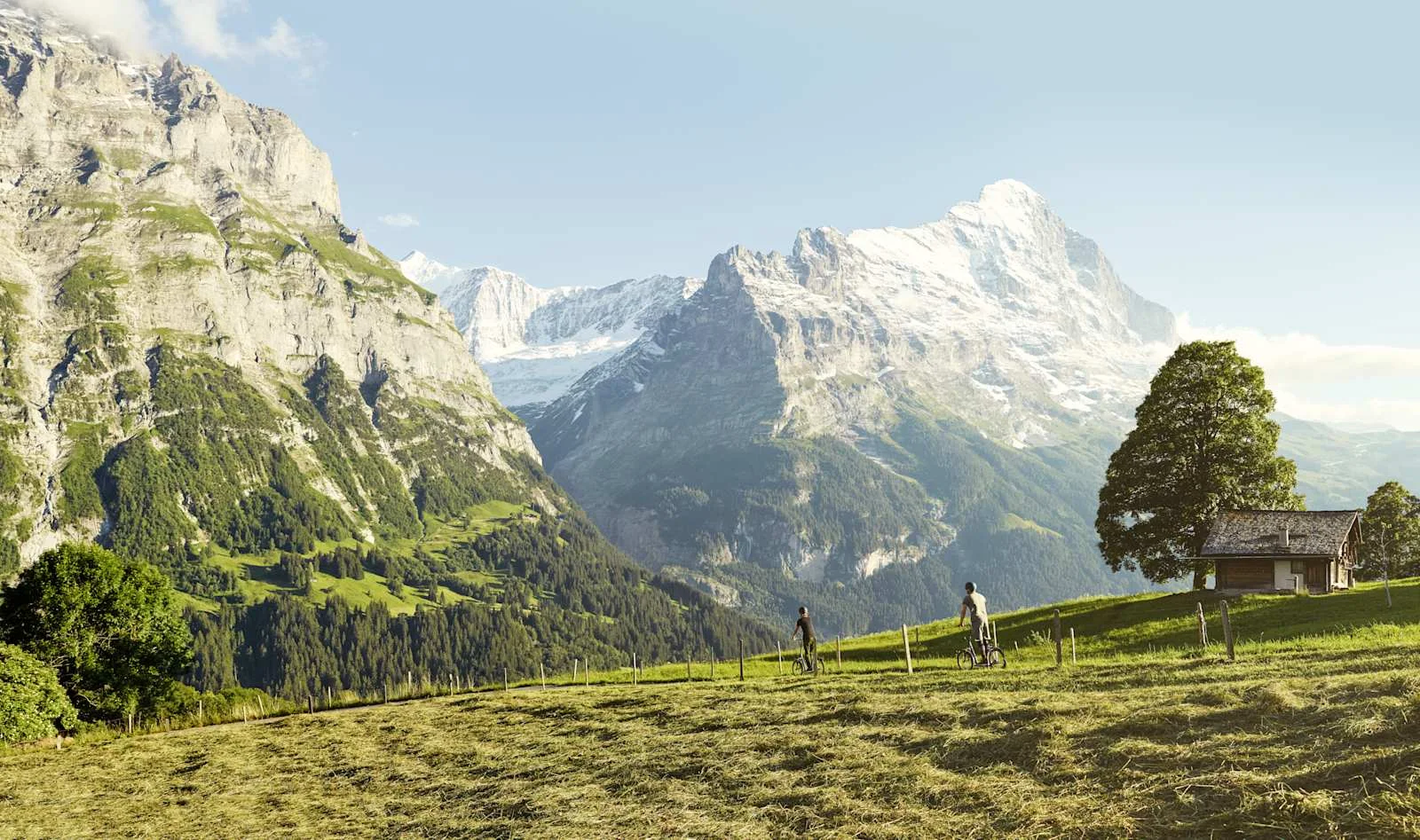 First Trottibike: Downhill to Grindelwald