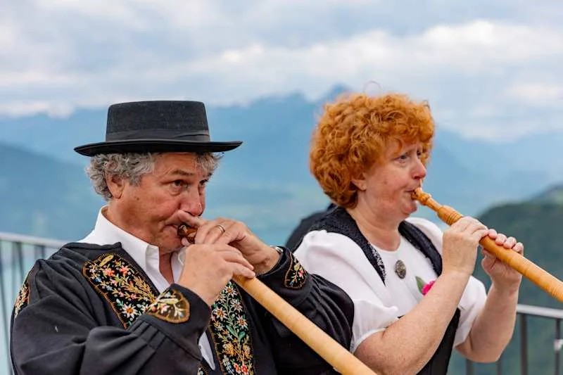 Harder Kulm alphorn concerts